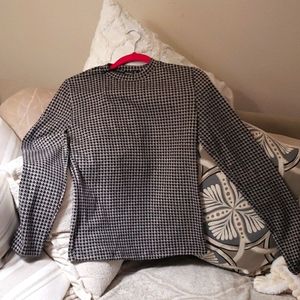 Women's Hounds tooth long sleeved